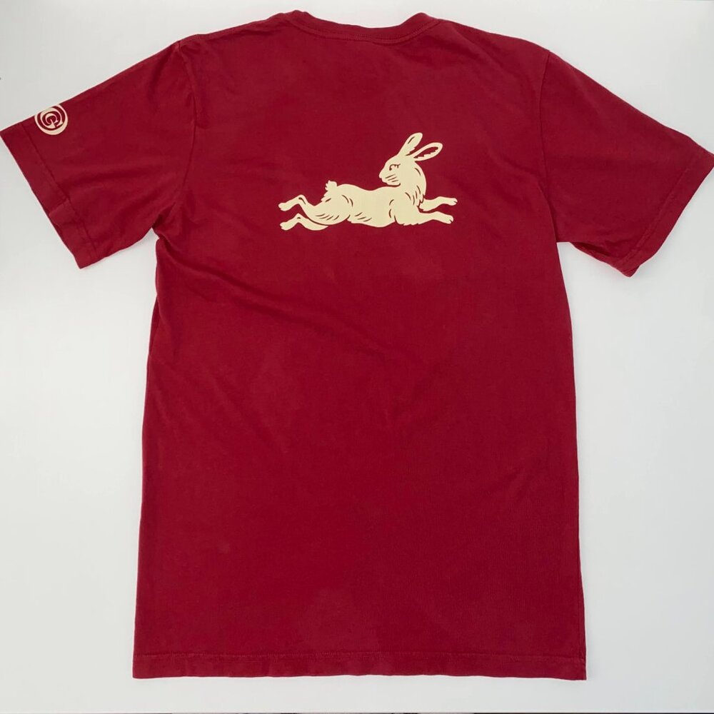 California Napa Valley Oakville Grocery Shirt Red Short Sleeve Shirt Small NWT